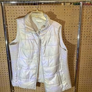 Grey Liz Claiborne Vest